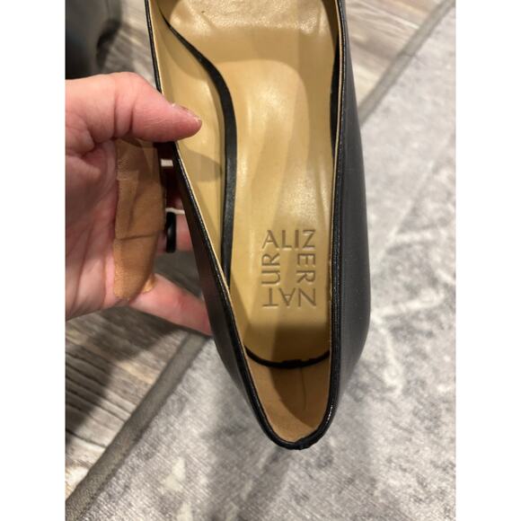 Naturalizer Karina Leather Block Heel Pump Size 9 - Picture 6 of 9